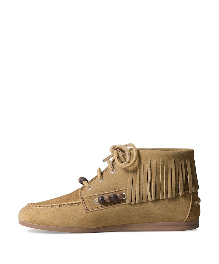 Native high loafer dames loafers beige