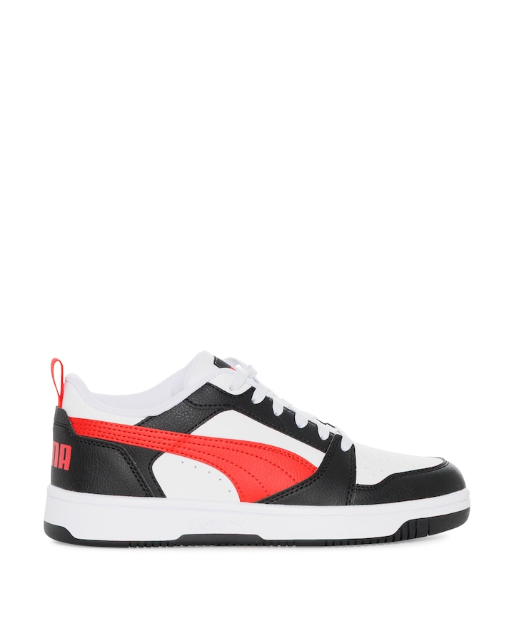 Puma reboud V6 low jr jongens sneakers zwart