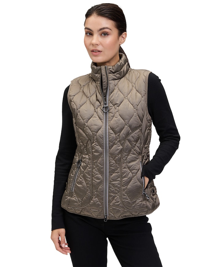 Dames bodywarmer groen