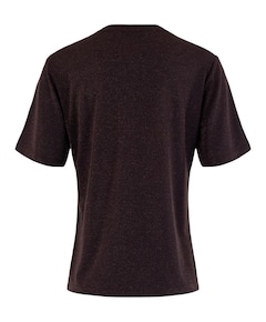 Dames T-shirt bruin