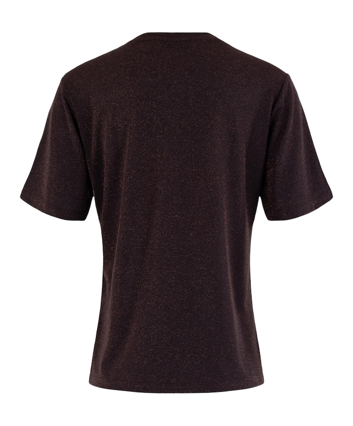Dames T-shirt bruin
