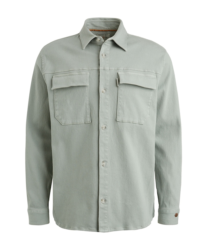 Overhemd lange mouw groen