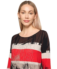 Dames longsleeve rood