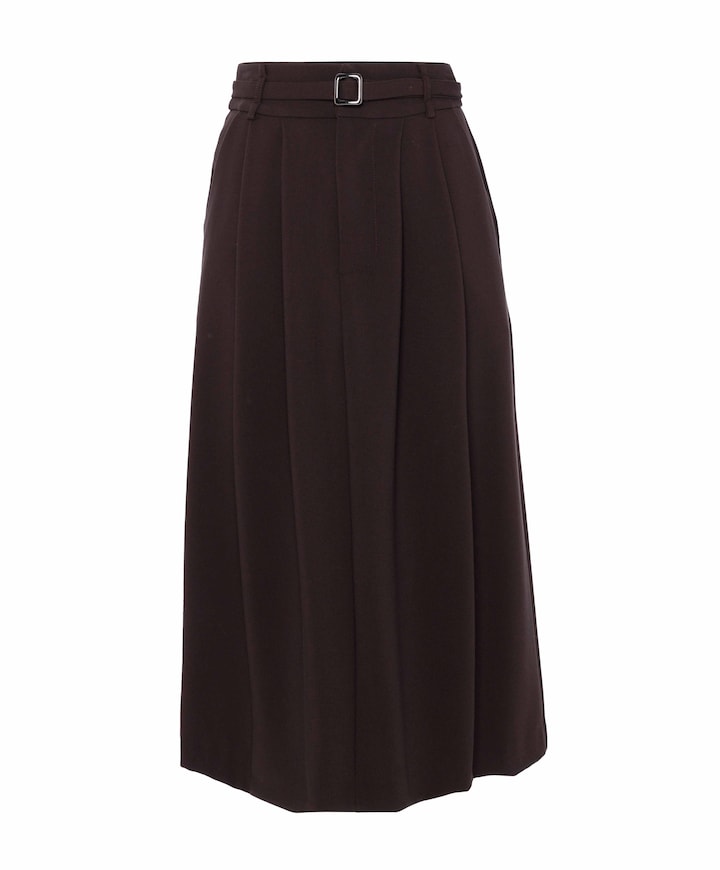 Dames rok bruin