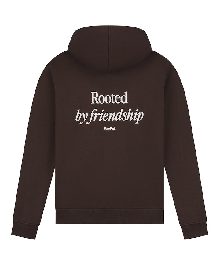 Heren sweater bruin