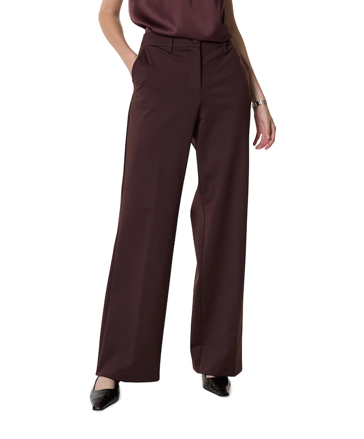 pantalon bordeaux