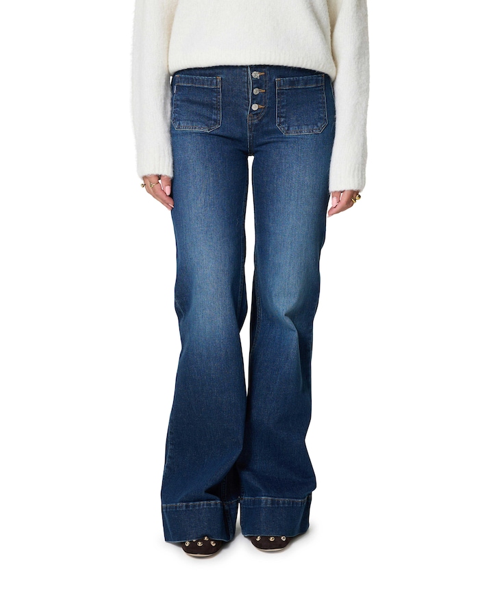 Vic Bootcut jeans blauw