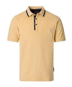 Heren polo geel