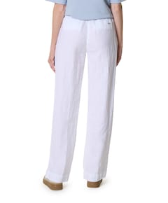Pia Wide Chic dames broek wit