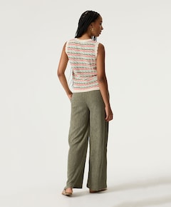 Dames top ecru