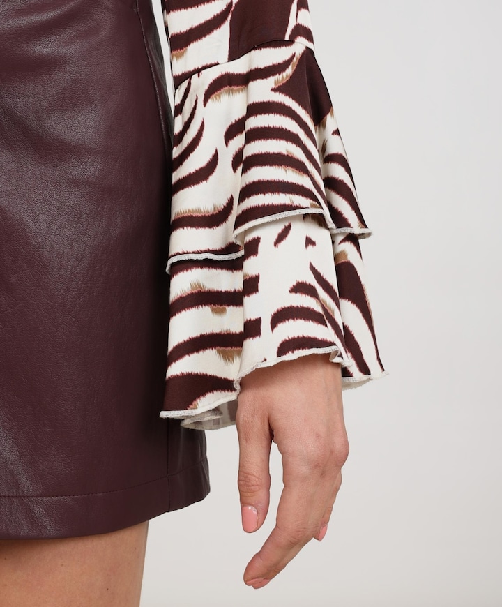 Dames blouse ecru