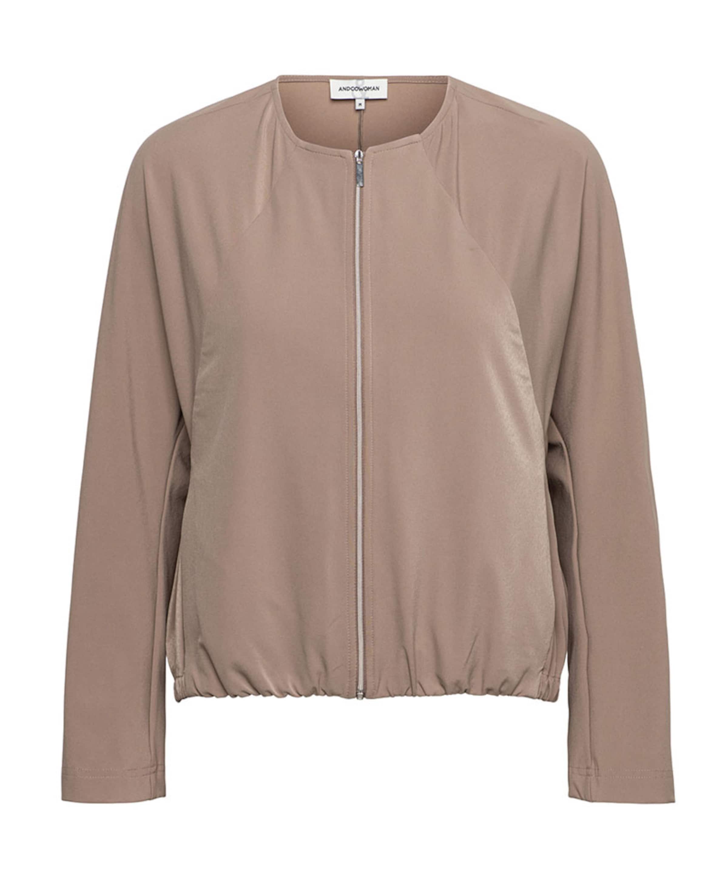 Dames jas beige