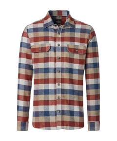 Heren overshirt beige