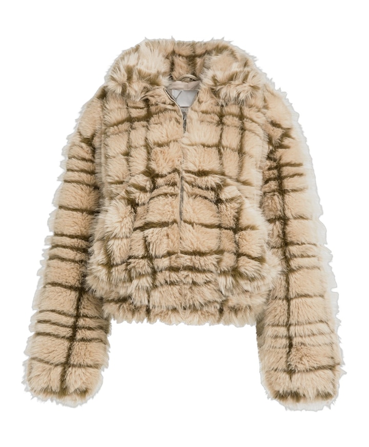 Dames jas beige