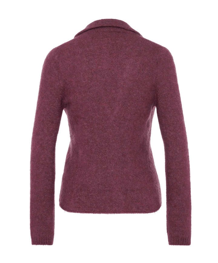 Dames vest bordeaux