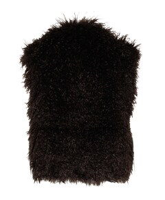 Dames gilet bruin