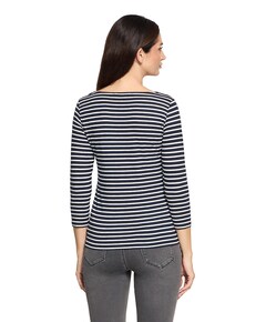 Dames longsleeve blauw