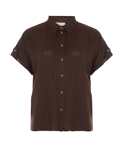 Dames blouse bruin