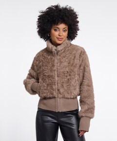 Dames jas beige