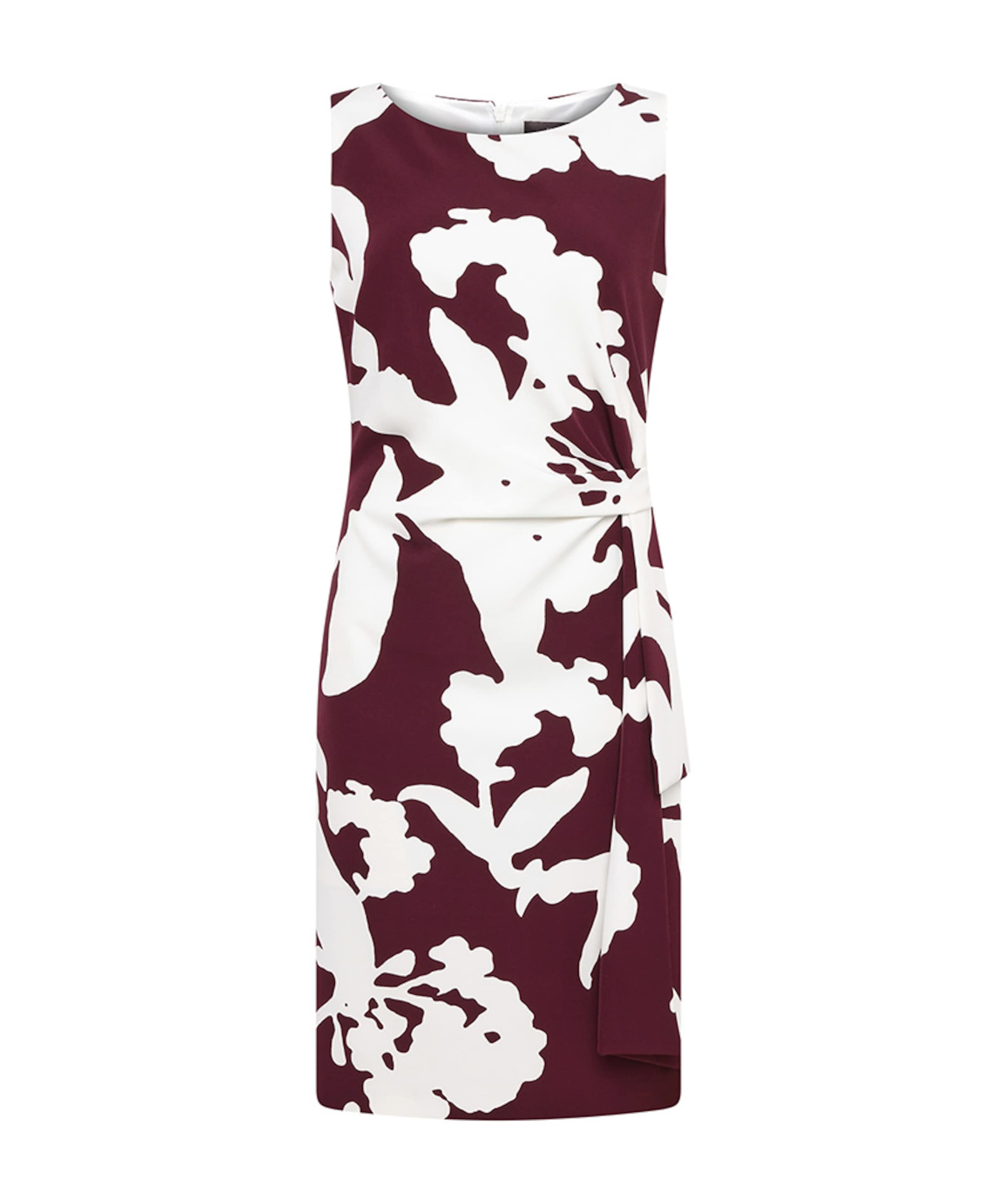 Dames jurk bordeaux