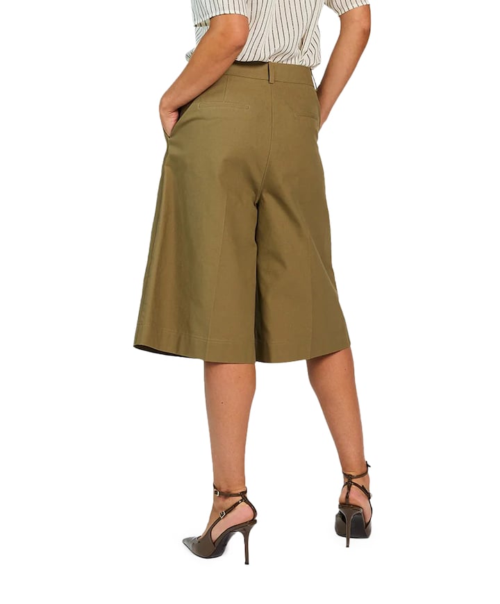 INAYA CO 611 dames bermuda groen