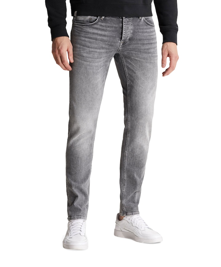 RISER SLIM MEDIUM COAL GREY heren jeans grijs