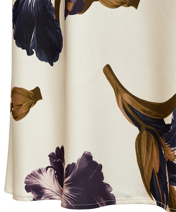 Dames rok beige