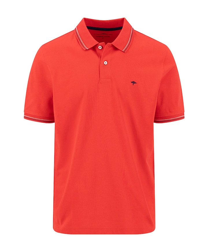 Heren polo rood