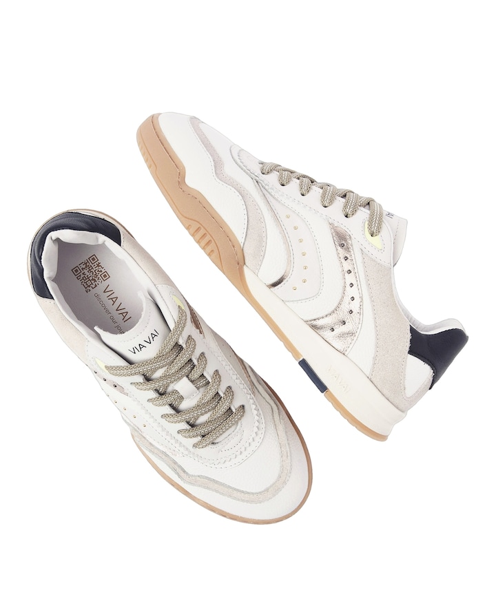 Kris Pax dames sneakers wit