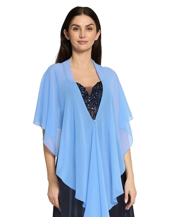 Dames sjaal blauw