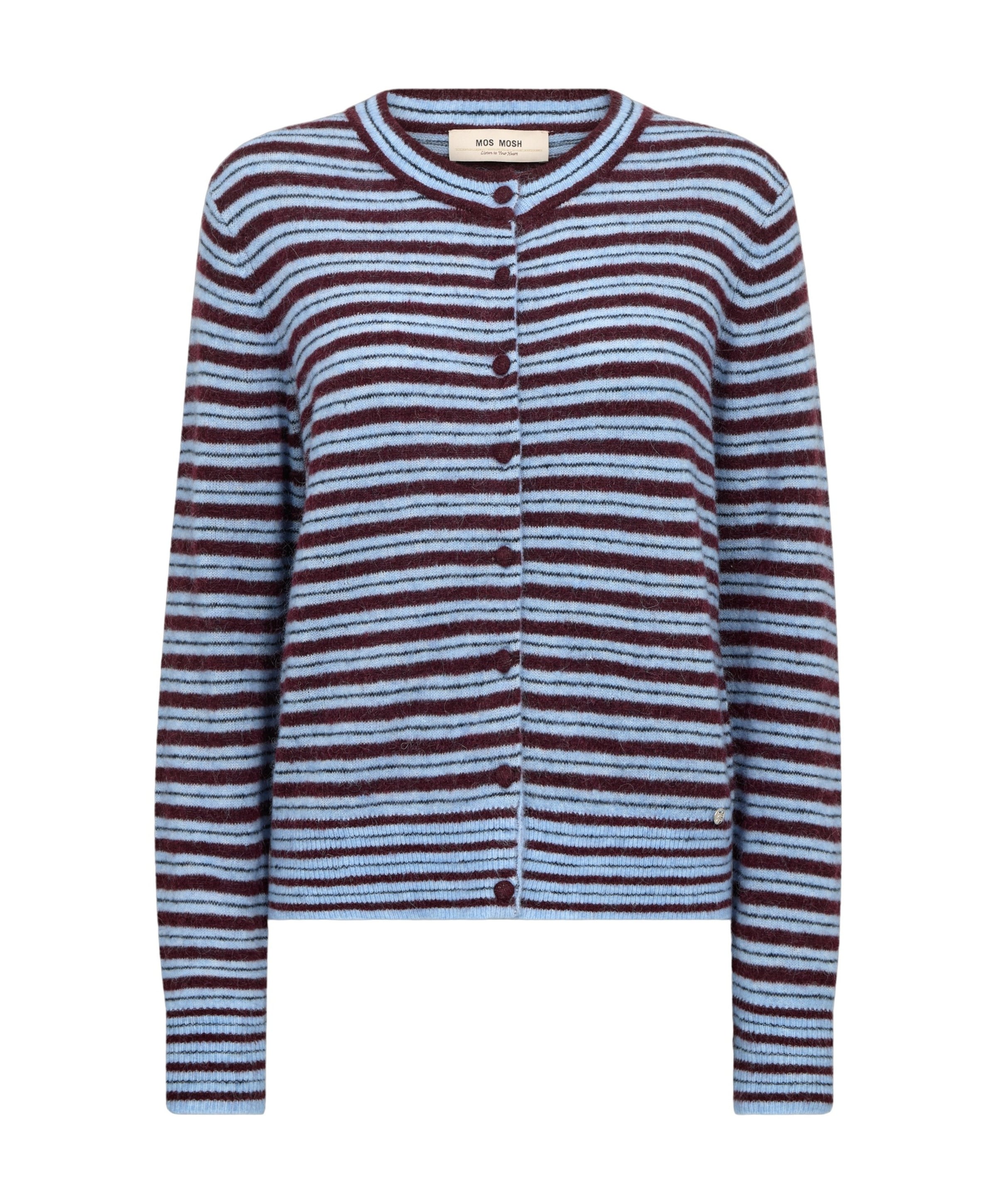 Dames vest bordeaux