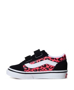 Old Skool V GLITTER meisjes sneakers roze