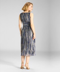 Dames jurk blauw