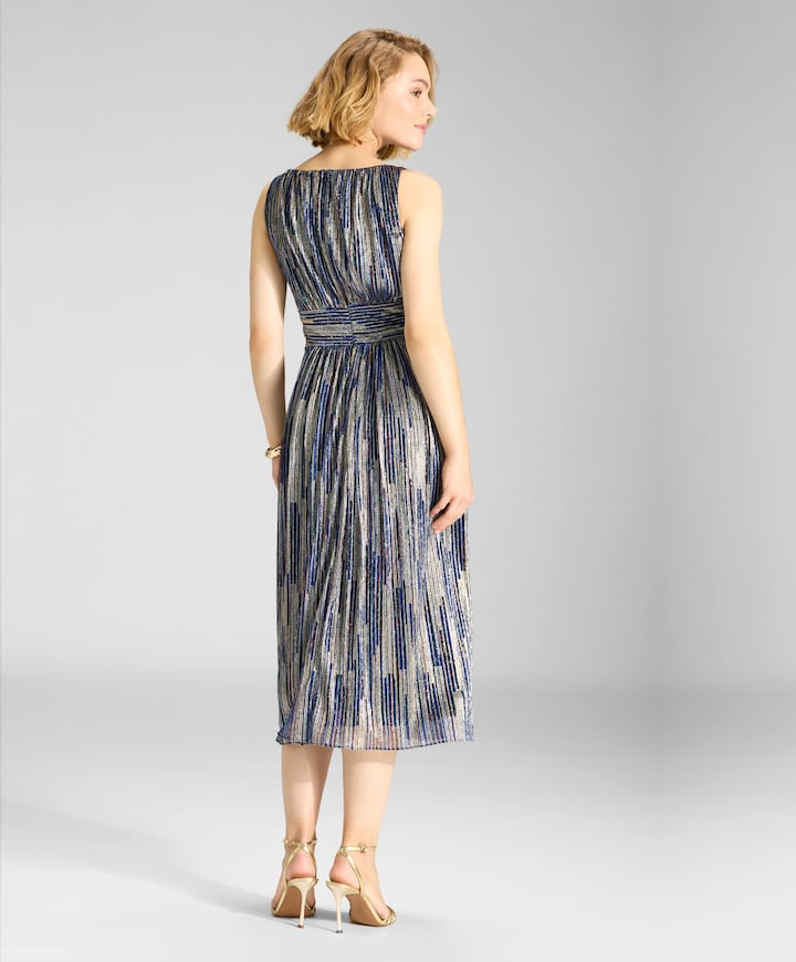 Dames jurk blauw
