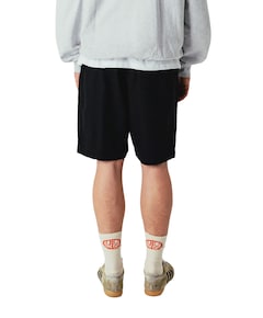 WBBommy Linen Shorts heren korte broek zwart