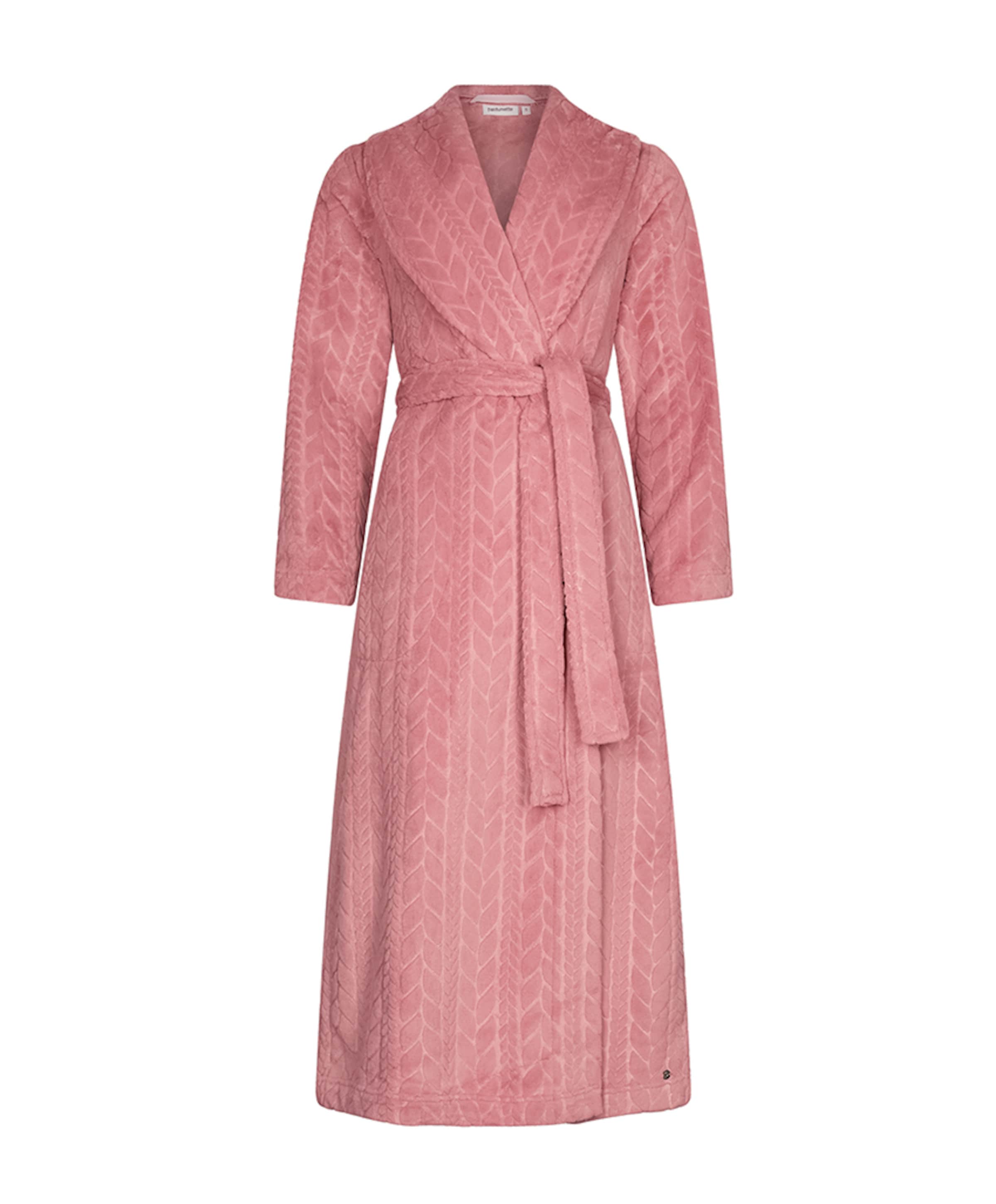 Dames ochtendjas roze