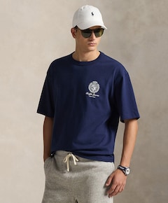 Heren T-shirt blauw