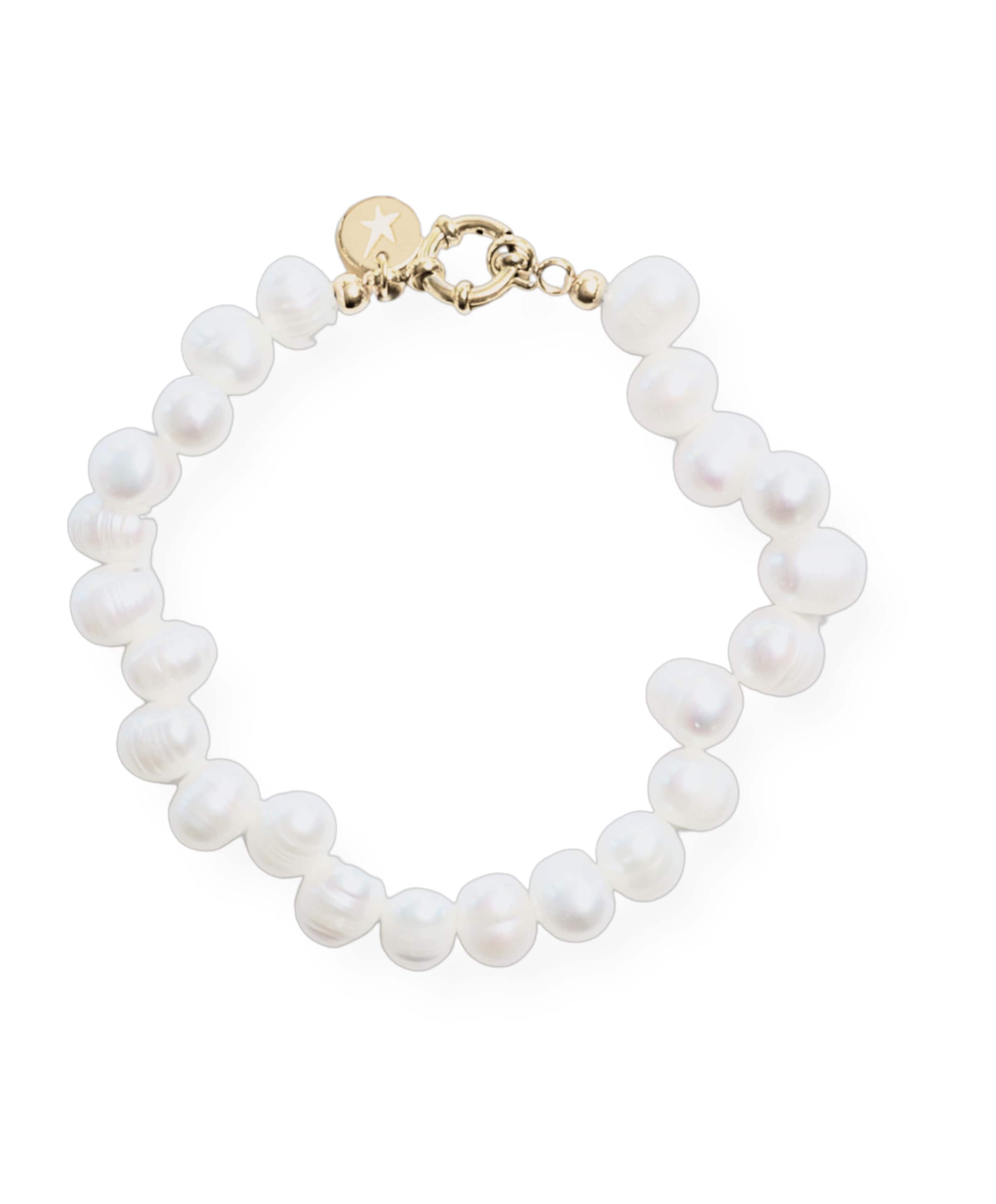Dames armband wit
