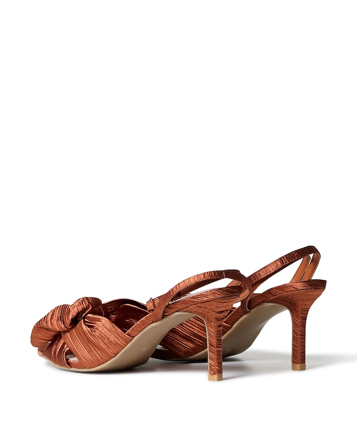 dames slingbacks oranje