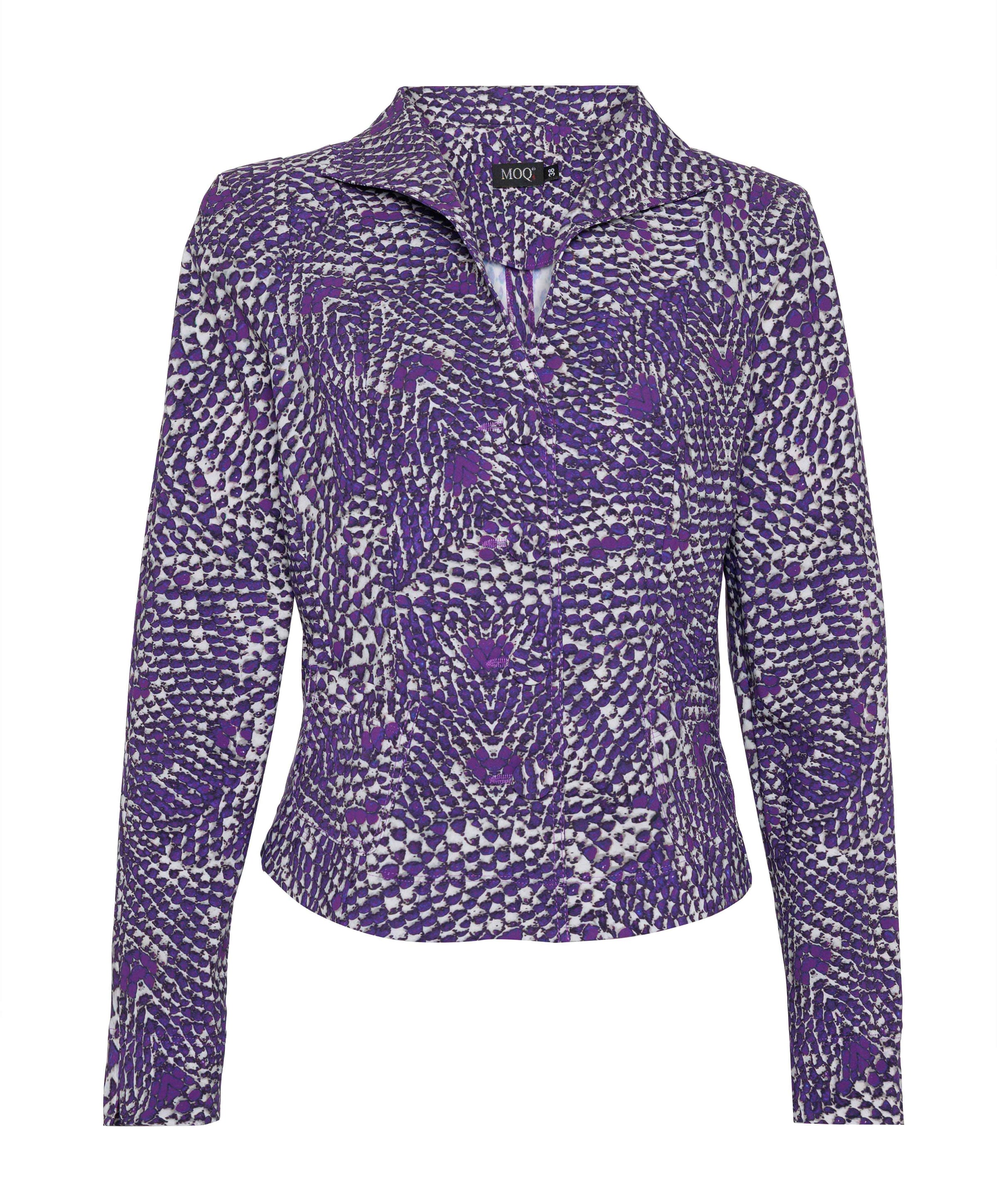 Dames blazer paars