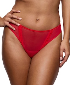 Dames string rood