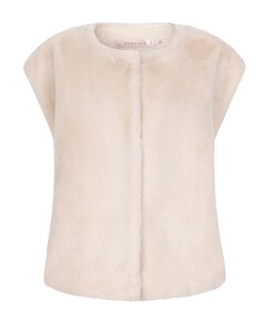 Dames gilet beige
