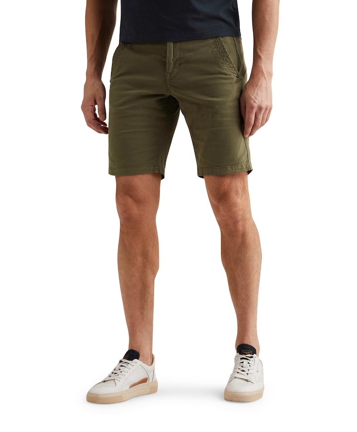 SPECTOR CHINO SHORTS FANCY STRUCTU heren korte broek groen