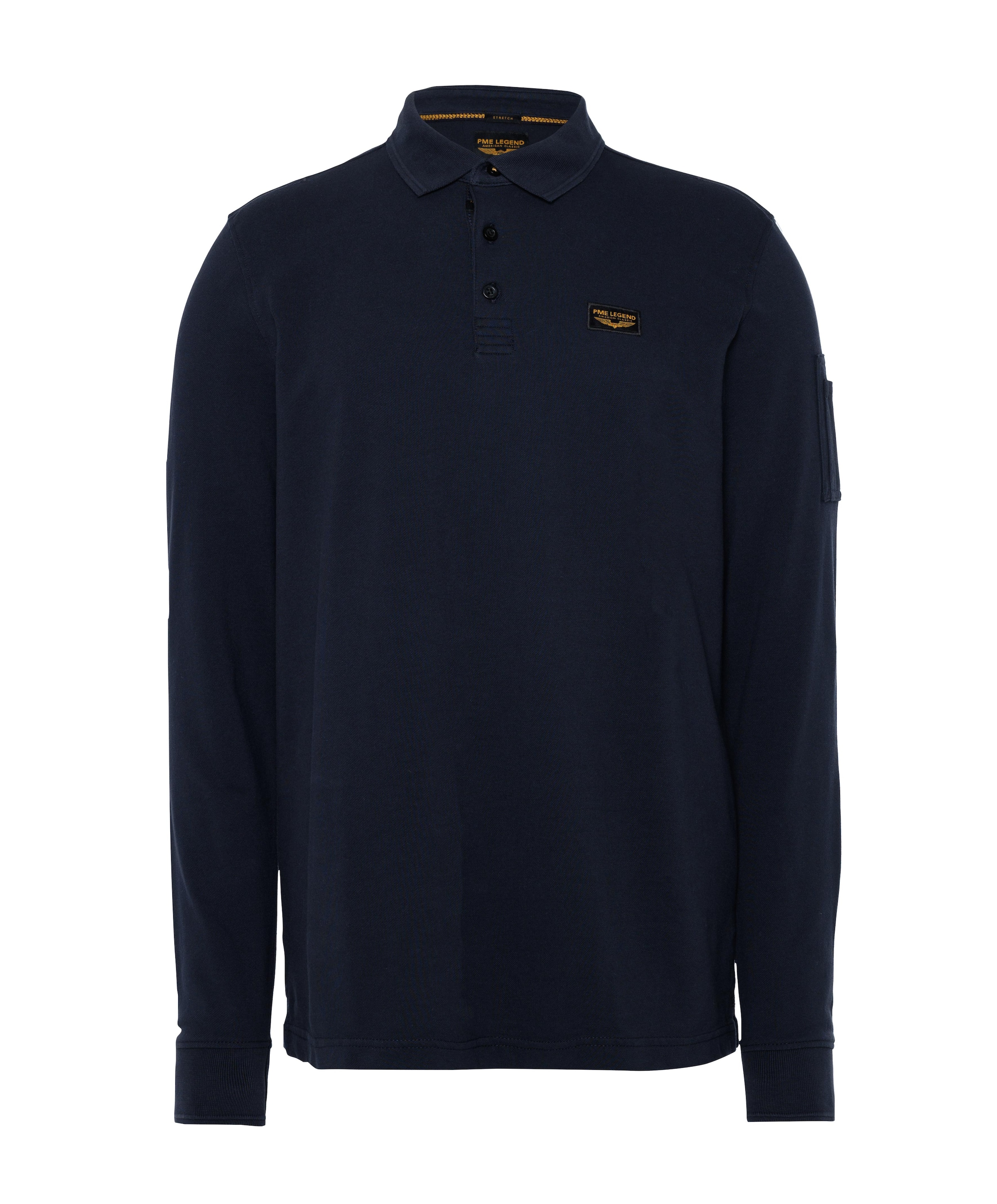 Heren polo blauw