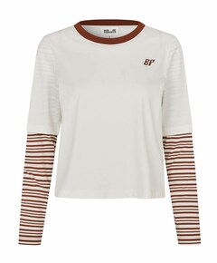 Dames longsleeve wit