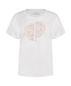 Dames T-shirt ecru