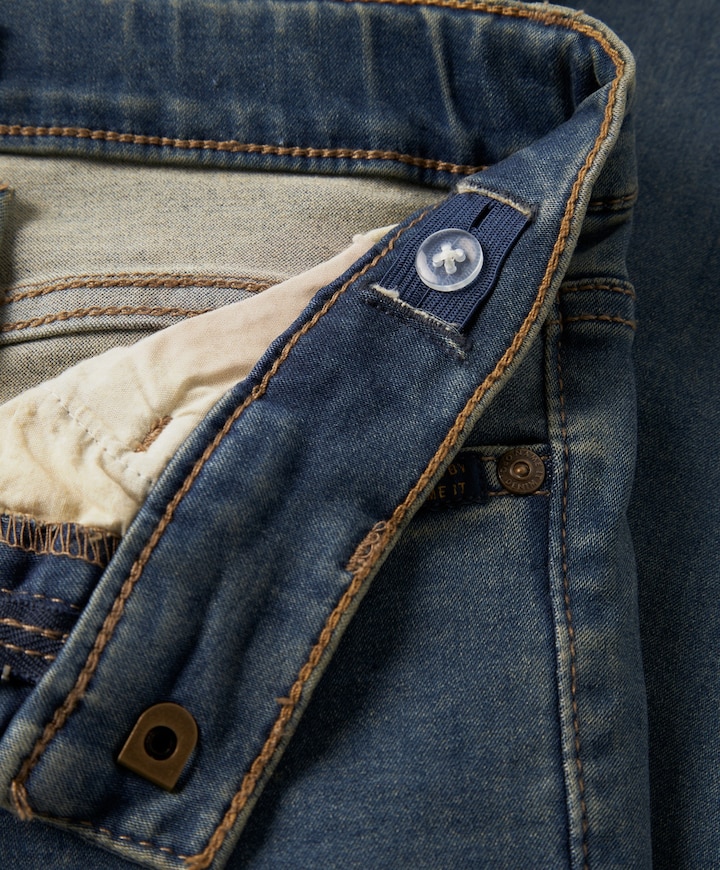 NKMTHEO DNMCLAS PANT NOOS jongens jeans blauw