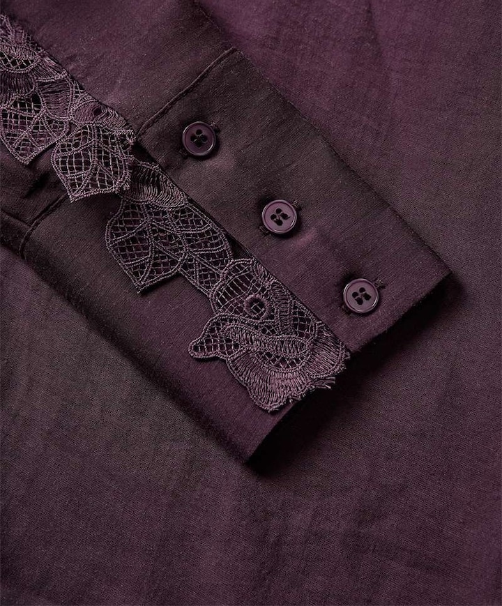 Dames blouse paars