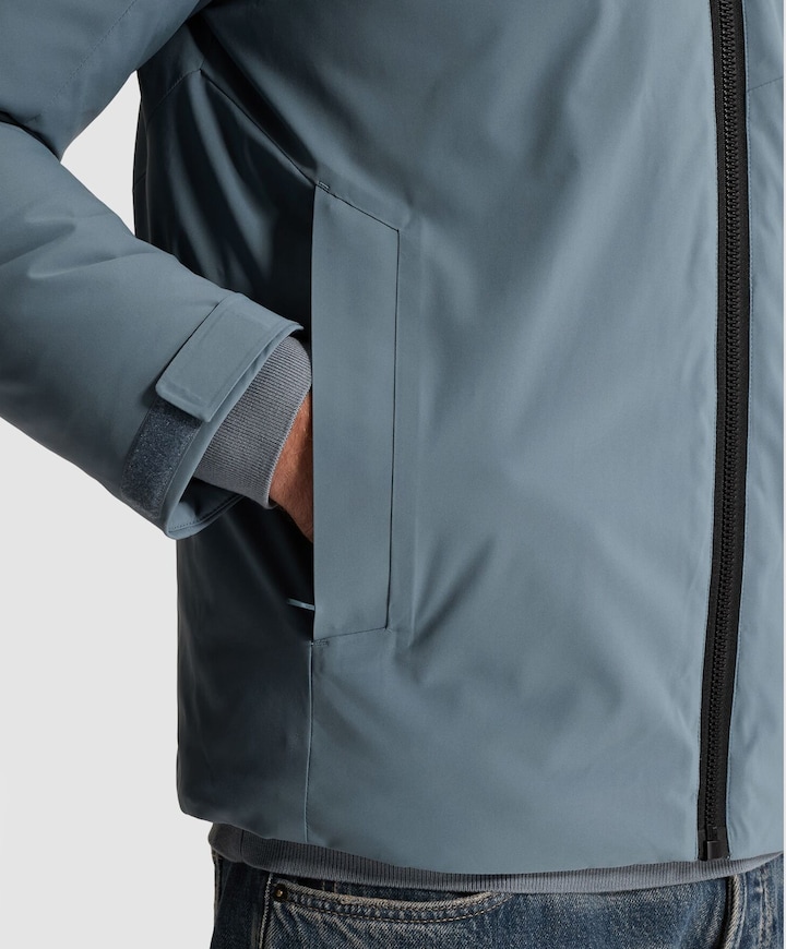 Heren jas blauw