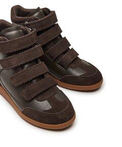 Mustang dames sneakers bruin